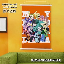 My Hero Academia anime wall scroll