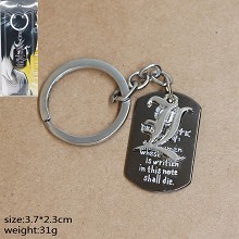 Death Note anime key chain
