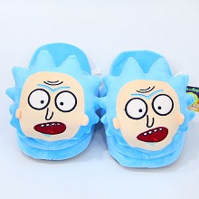 Rick and Morty anime plush shoes slippers a pair