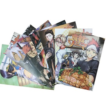 Shokugeki no Soma anime posters(8pcs a set)