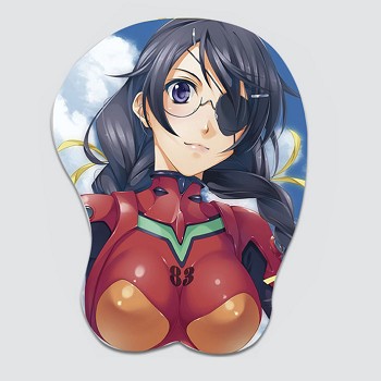 EVA 3D anime silicone mouse pad