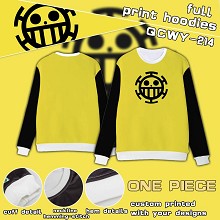 One Piece anime full print hoodies