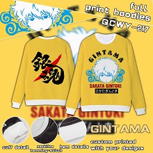 Gintama anime full print hoodies