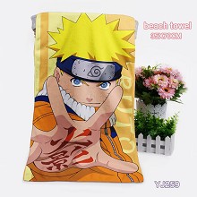Naruto anime towel