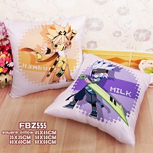 AOTU anime two-sided pillow