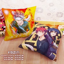 Shokugeki no Soma anime two-sided pillow