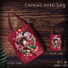 Date A Live canvas tote bag shopping bag