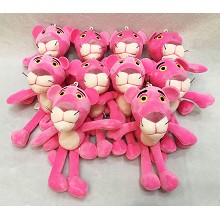 6inches PINK PANTUER anime plush dolls set(10pcs a set)