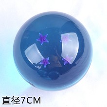 Big anime blue dragon ball 4 stars 70MM