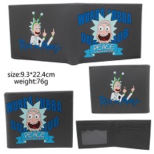 Rick and Morty silicone wallet