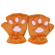Neko Atsume plush gloves a pair