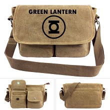 Green Lantern canvas satchel shoulder bag