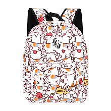 Natsume Yuujinchou anime polyester backpack bag