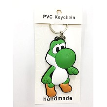 Super Mario two-sided key chain