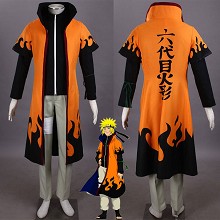 Naruto anime cosplay cloth dress set(5pcs a set)