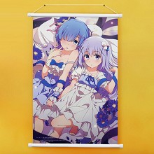 Re:Life in a different world from zero anime wall scroll
