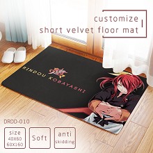 Shokugeki no Soma short velvet floor mat ground mat(40X60)