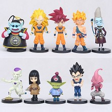Dragon Ball anime figures set(10pcs a set)