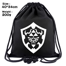 The Legend of Zelda drawstring backpack bag