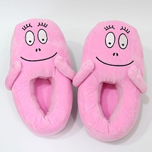 Les Barbapapa plush shoes slippers a pair