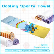 Stitch anime cooling sports towel