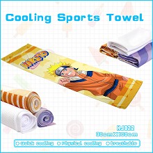 Naruto anime cooling sports towel