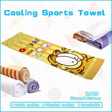Garfield anime cooling sports towel