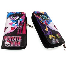 Monster High anime long wallet