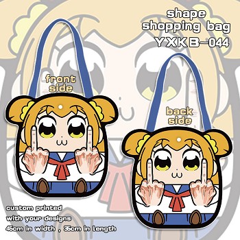 The POP pipi anime shape shopping bag shoulder bag
