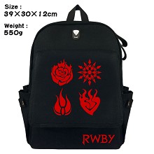 RWBY canvas backpack bag