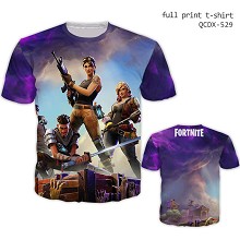 Fortnite short sleeve full print modal t-shirt