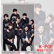 K-POP star wall scroll