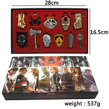 The Avengers key chains set(11pcs a set)