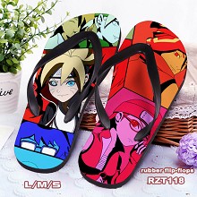 Naruto anime flip-flops shoes slippers a pair