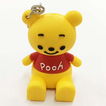 Winnie the Pooh key chain Mobile phone bracket