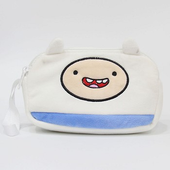 Adventure Time anime plush wallet coin purse 200*130MM