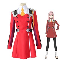 DARLING in the FRANXX Code:002 anime cosplay costume cloth dress