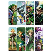 The legend of Zelda pvc bookmarks set(5set)