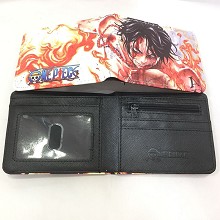 One Piece Ace anime wallet