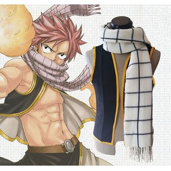 Fairy Tail Etherious Natsu Dragneel anime thick scarf