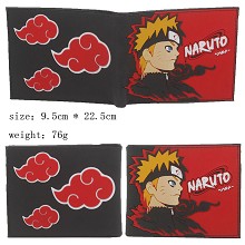 Naruto anime silicone wallet