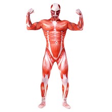 Attack on titan cosplay Colossal Prop Tights Muscle Halloween man