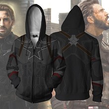 The Avengers Captain America printing hoodie sweater cloth