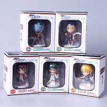 Kuroko no Basket anime figures set(5pcs a set)