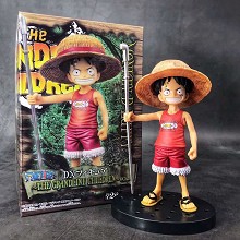 One Piece child Luffy anime figure