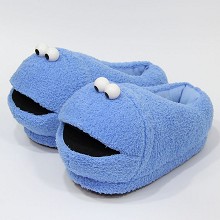 Sesame Street plush shoes slippers a pair 28CM