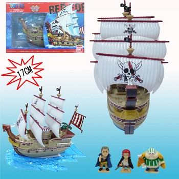 One Piece Shanks ship boat anime model figure