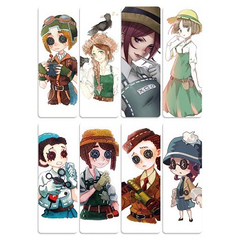 Identity V anime bookmarks set(5pcs a set)