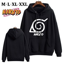 Naruto anime thick cotton hoodie cloth costume
