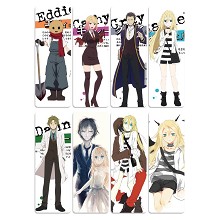 Angels of Death anime bookmarks set(5pcs a set)
